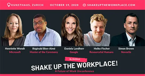 Shake Up The Workplace: A Future of Work Unconference