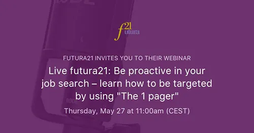 Be Proactive in your Job Search - futura21