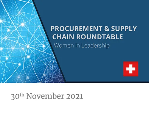 Procurement & Supply Chain Roundtable: Women in Leadership