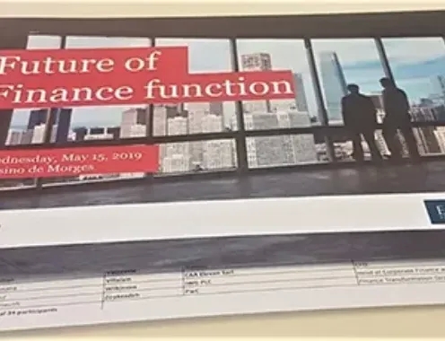 CFO Roundtable 'Future of the Finance Function' in Switzerland