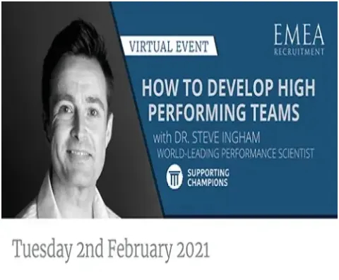 How to Develop High Performing Teams - Dr. Steve Ingham